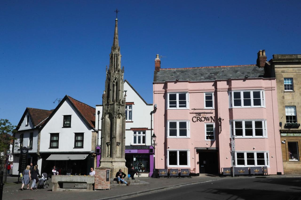 The Crown Hotel Glastonbury Exteriör bild